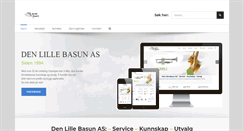 Desktop Screenshot of basunen.no